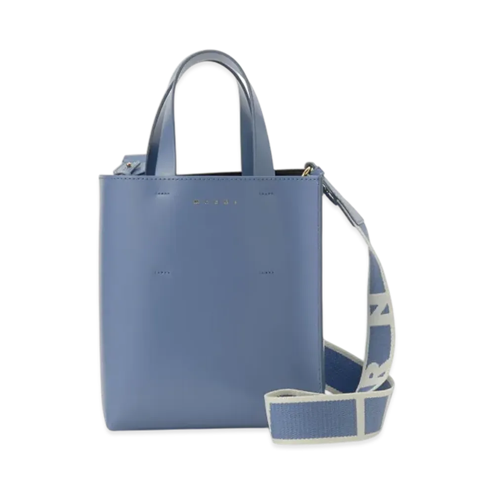 MARNI Museo Mini Tote Bag "Blue"