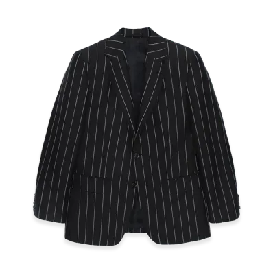 WACKO MARIA Dormeuil / Single Breasted Jacket "Stripe"