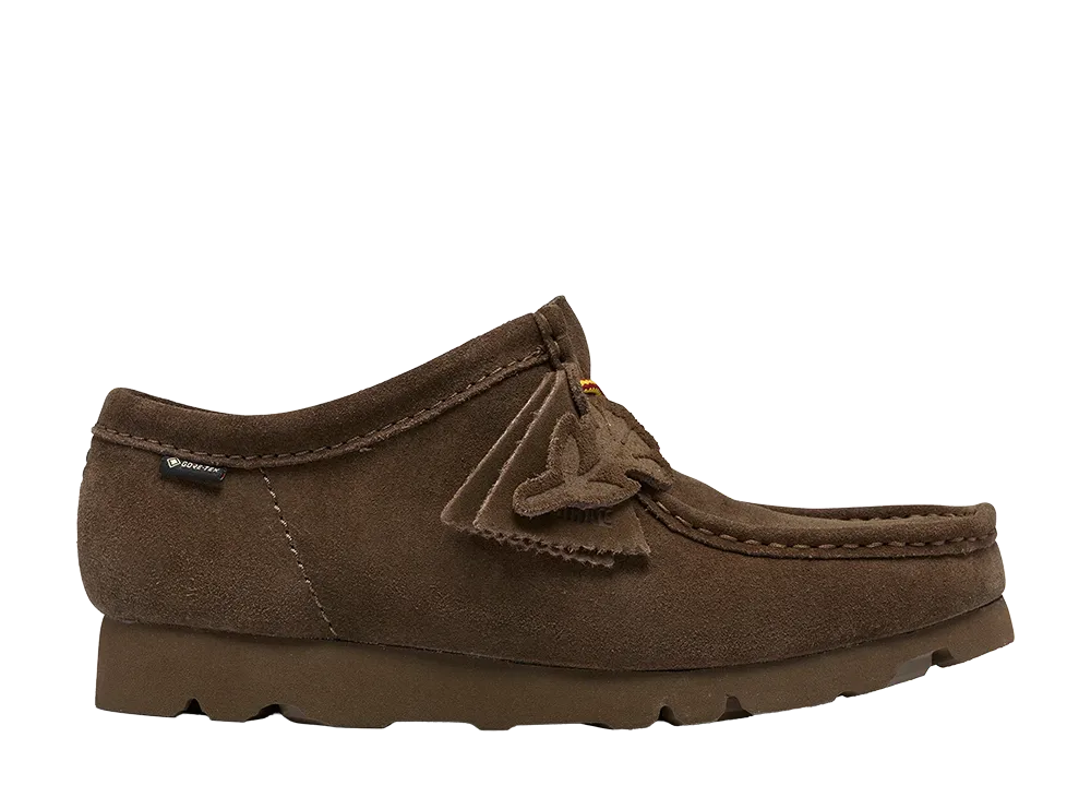 Clarks Wallabee GORE-TEX "Dark Olive Suede"