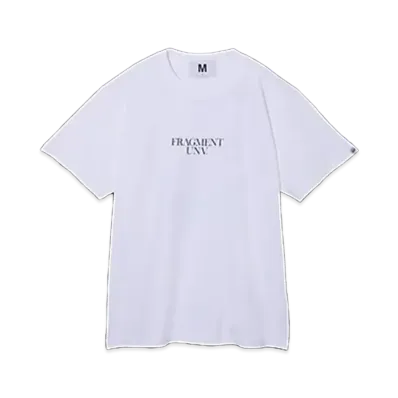 FRAGMENT UNIVERSITY FRGMT UNV Tee E "White"