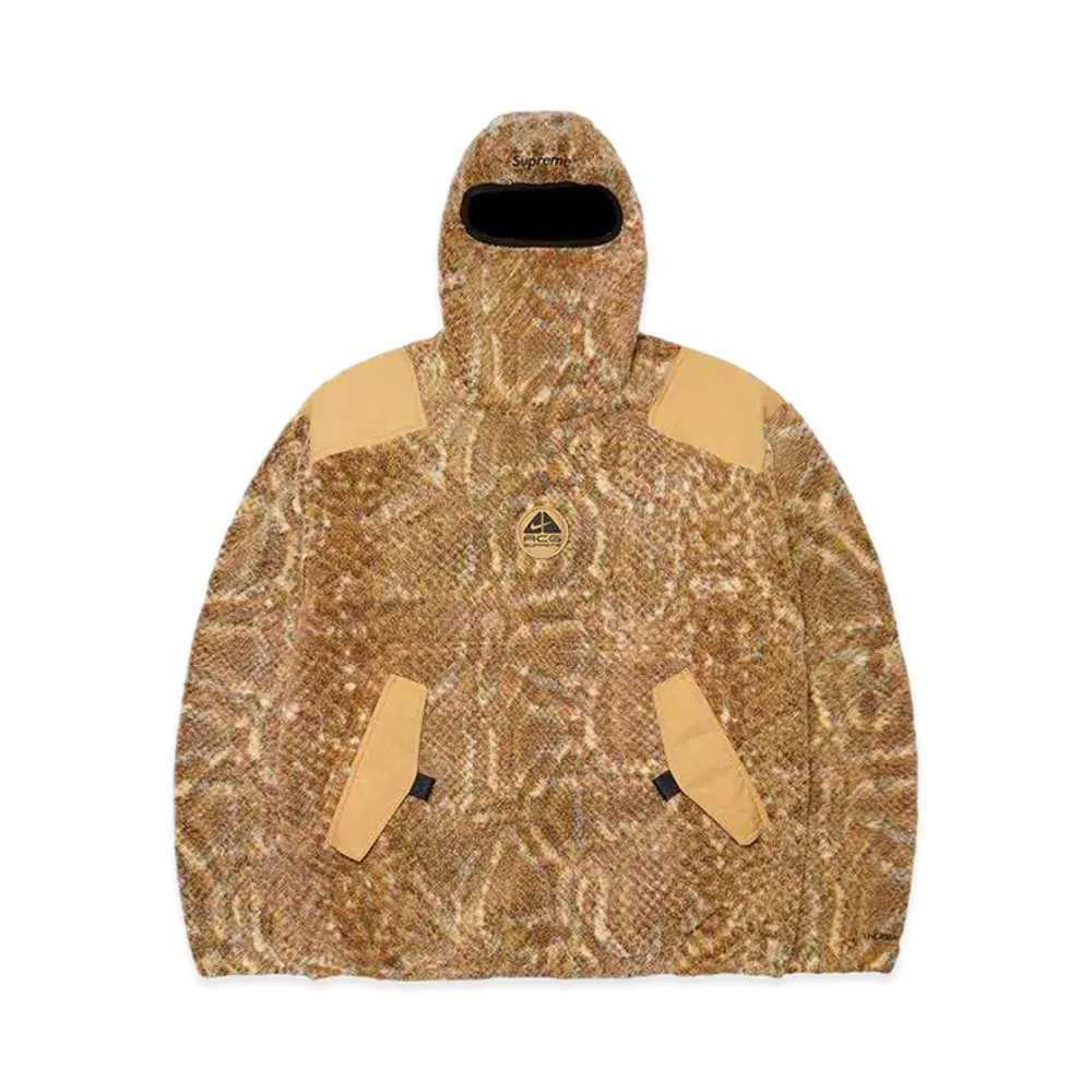 Supreme x Nike ACG Fleece Pullover "Gold Snakeskin"