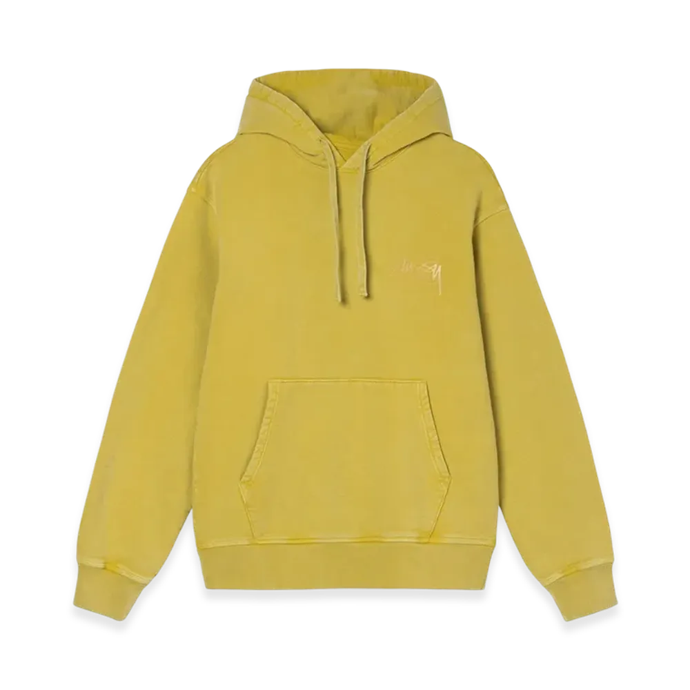 Stussy Dyed Stussy Designs Hoodie "Yellow"