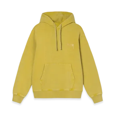 Stussy Dyed Stussy Designs Hoodie "Yellow"