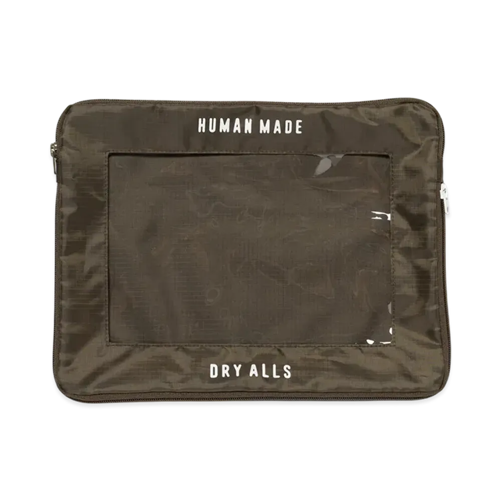 HUMAN MADE Travel Case Large "Olivedrab"