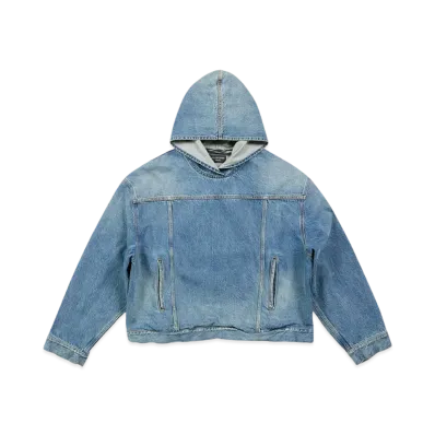 BALENCIAGA MENS Pull Over Jacket "Blue"