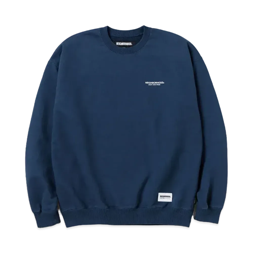 NEIGHBORHOOD Classic Sweat Shirt LS "Navy"