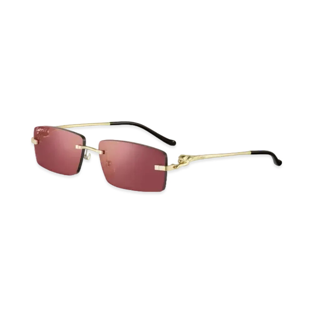Cartier Panthere de Cartier Sunglasses "Bordeaux"