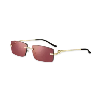 Cartier Panthere de Cartier Sunglasses "Bordeaux"