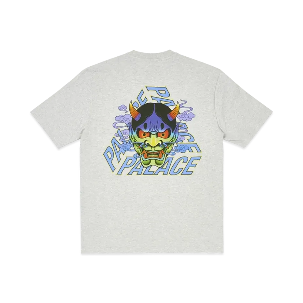 PALACE Demon P3 T-Shirt "Grey Marl"