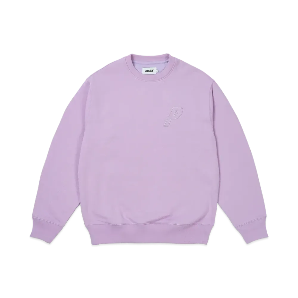 PALACE Outline P-3 Crew "Bloom Purple"