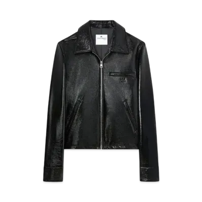 Courreges Vinyl Jacket "Black"