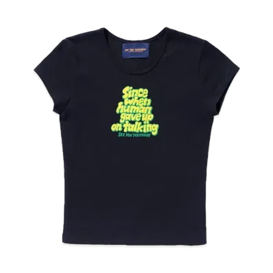 VERDY x SEE YOU YESTERDAY Ladies T-shirt "Black"