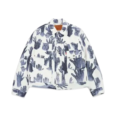 Levi's x Denim Tears Type-2 Indigo Hands Jacket "White"