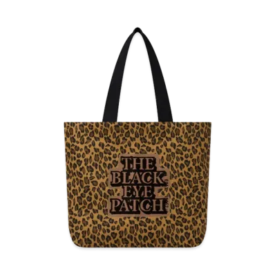 BlackEyePatch Leopard Patterned Tote Large "Leopard"
