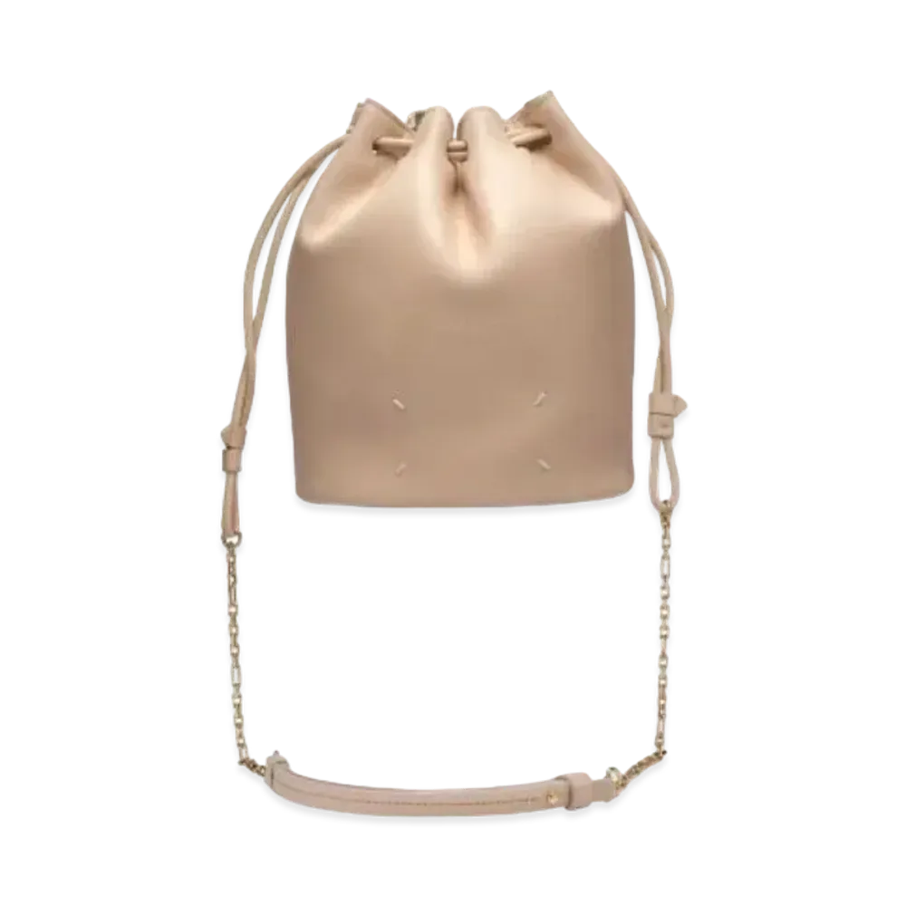 Maison Margiela Tabi Chain Bucket Bag "Almond"