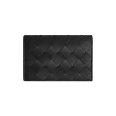Bottega Veneta Intrecciato Business Card Case "Black"