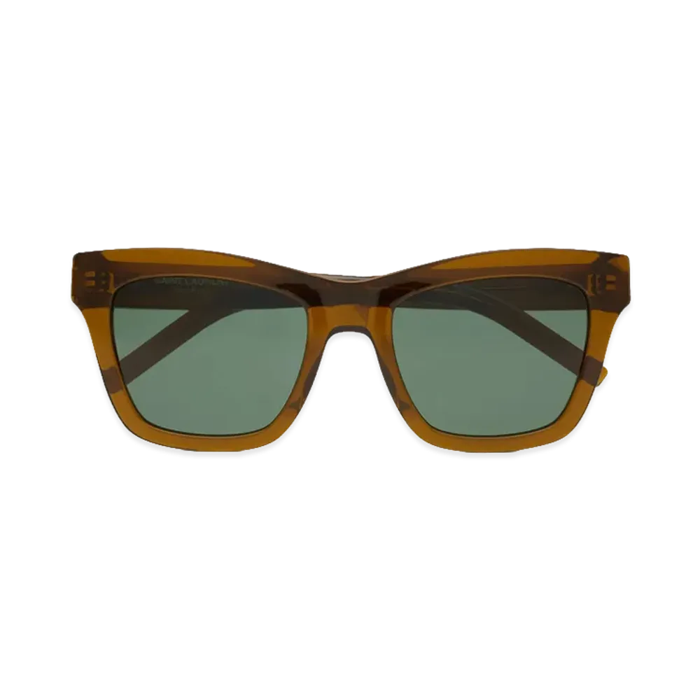 Saint Laurent Women's M156 Sunglasses "Brown"