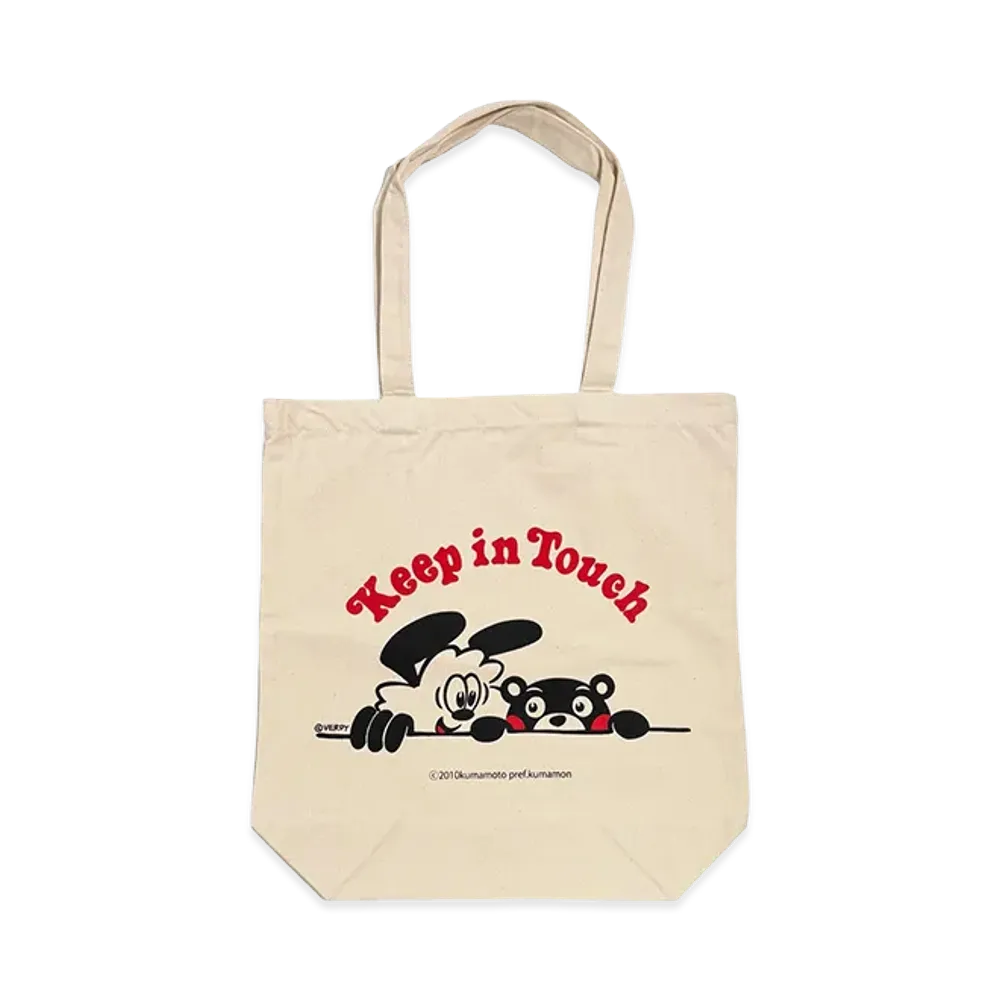 VERDY Vick × Kumamon Tote Bag "Beige"