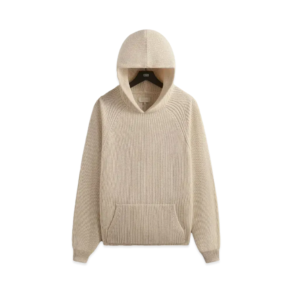 Kith Knit Miles Hoodie "Sandy Heather"