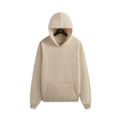 Kith Knit Miles Hoodie "Sandy Heather"