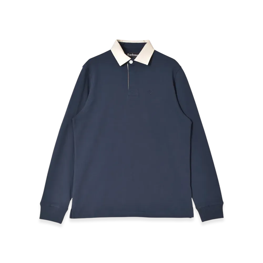 Barbour Rugby Shirt "Navy"