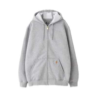 Carhartt Midweight Hooded Zip Sweat Oversized Full Zip Hoodie "Grey"