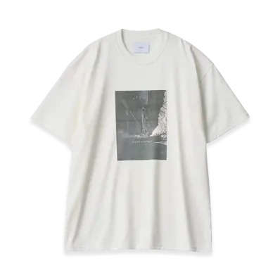 ssstein Oversized Print Tee -Nuance- (Supima) "White"