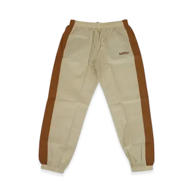 SAPEur Warmup Nylon Pants "Beige"