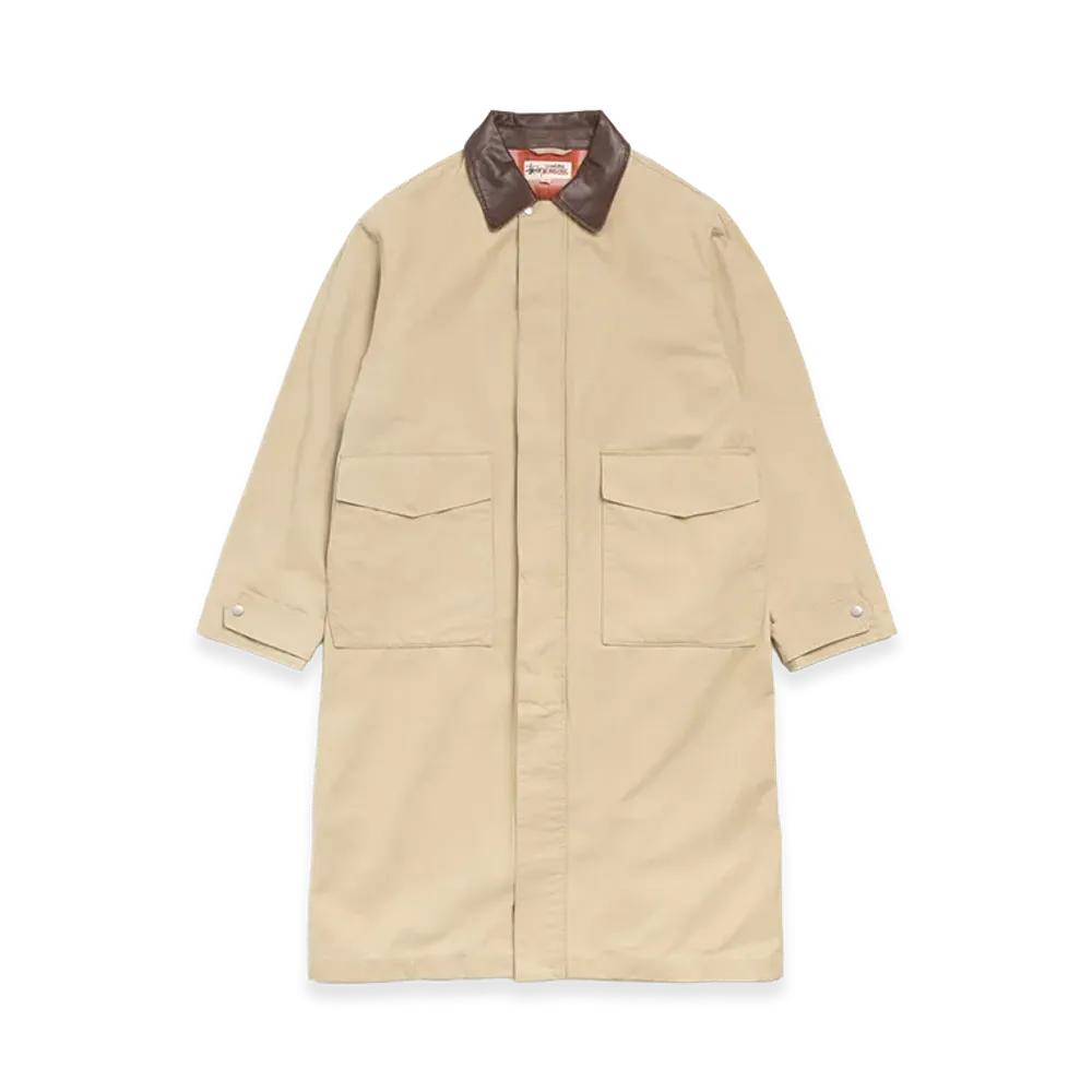 Stussy Duster Coat "Khaki"