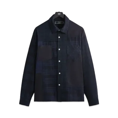 Kith Patchwork Jaydin Buttondown Shirt "Nocturnal"