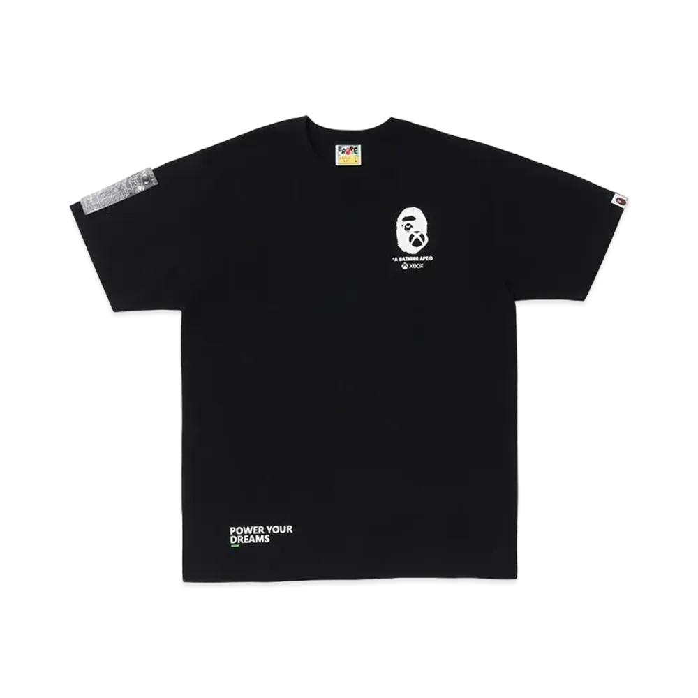 A BATHING APE x XBOX Tee "Black"