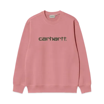 Carhartt WIP Carhartt Sweat "Dusty Rose/Sycamore"