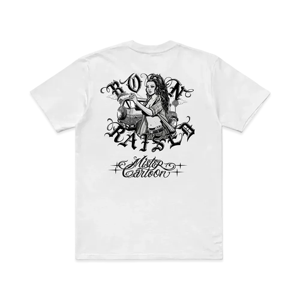 Born x Raised S/S Tee #4 "White"
