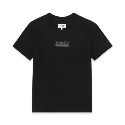 MM6 Maison Margiela Men's Numbered T-Shirts "Black"