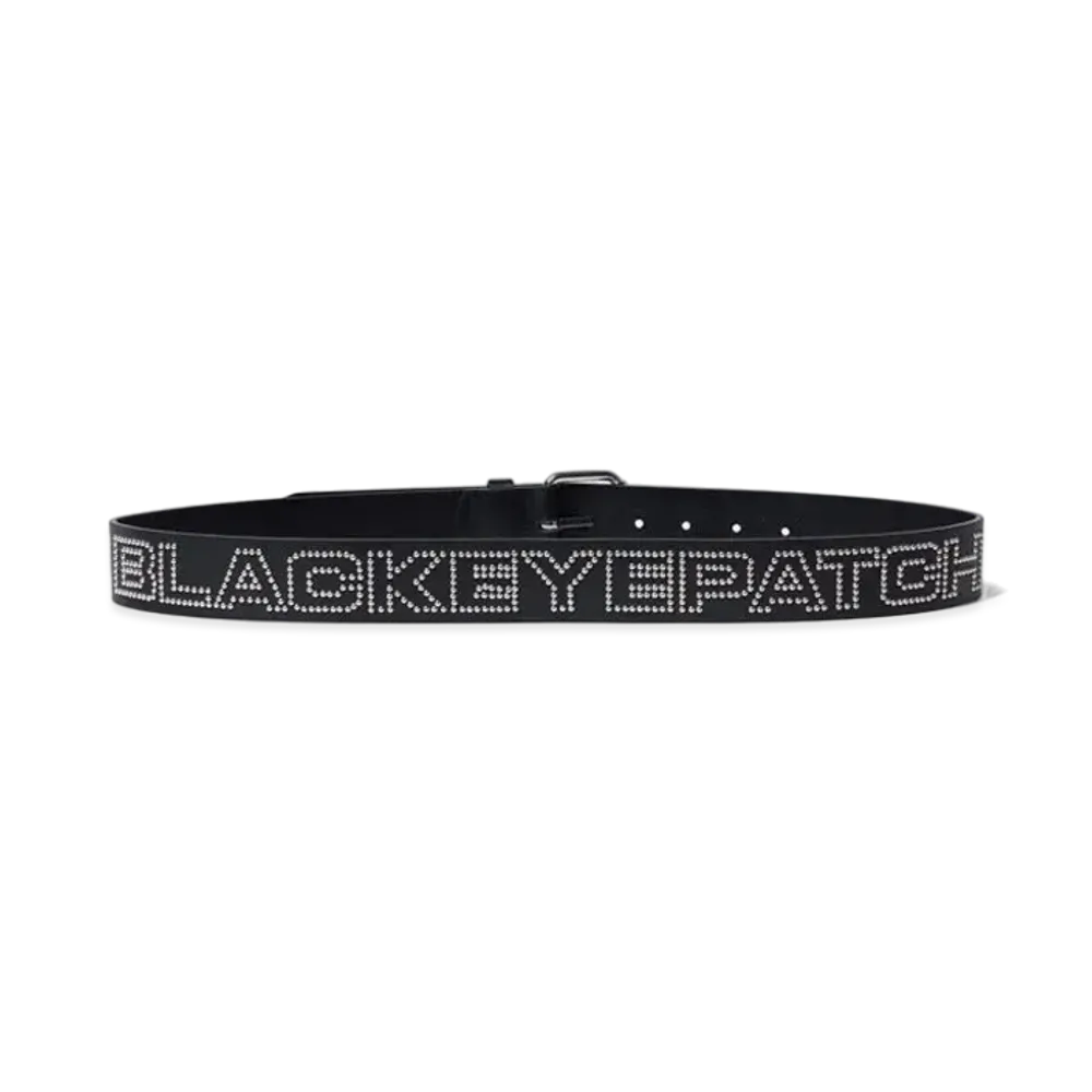 BlackEyePatch Studded Leather Belt "Black"