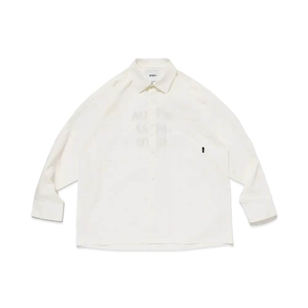 WTAPS Repo / LS / CTPL Broadcloth "White"