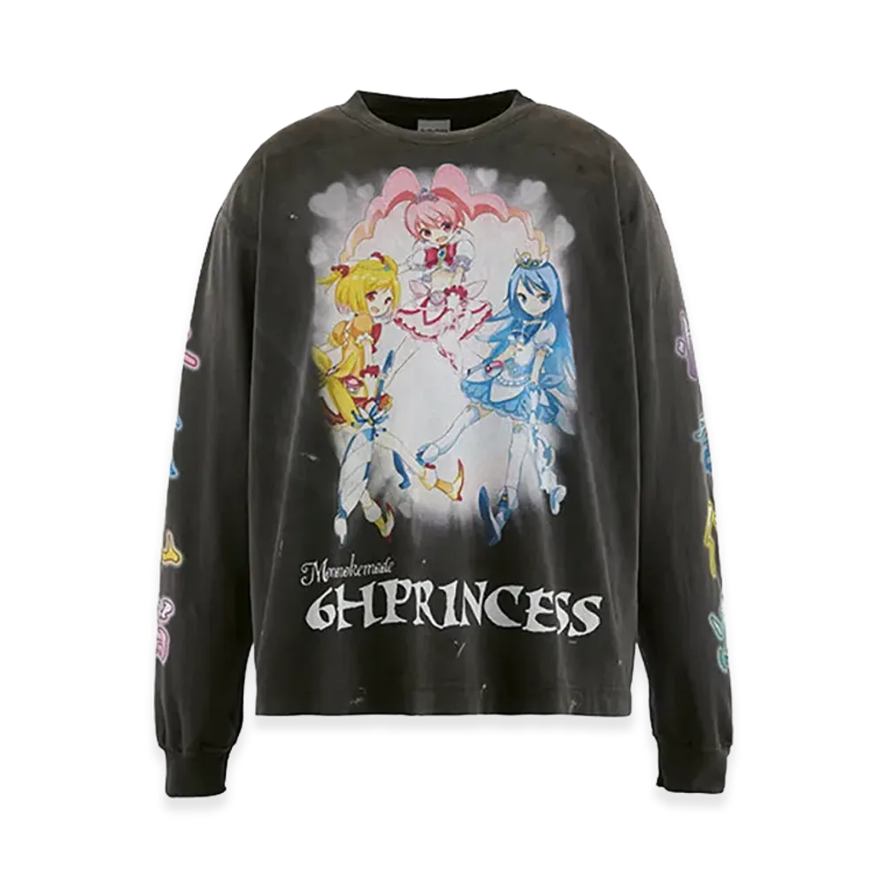 mononoke made LS T-Shirt/Superflat "Black"