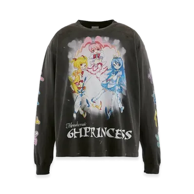 mononoke made LS T-Shirt/Superflat "Black"