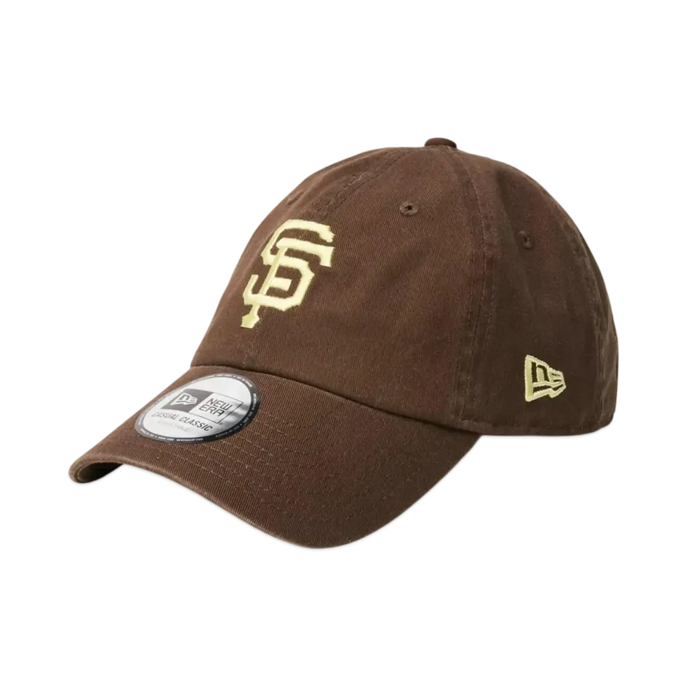 NEW ERA Casual Classic MLB Under Visor Logo San Francisco Giants "Walnut"