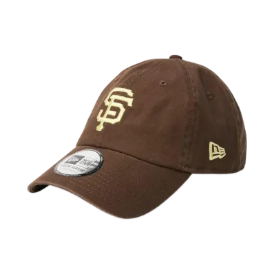 NEW ERA Casual Classic MLB Under Visor Logo San Francisco Giants "Walnut"