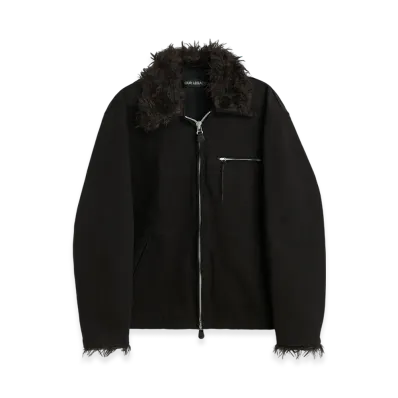 OUR LEGACY Women's Constructor Jacket "Black Canvas"