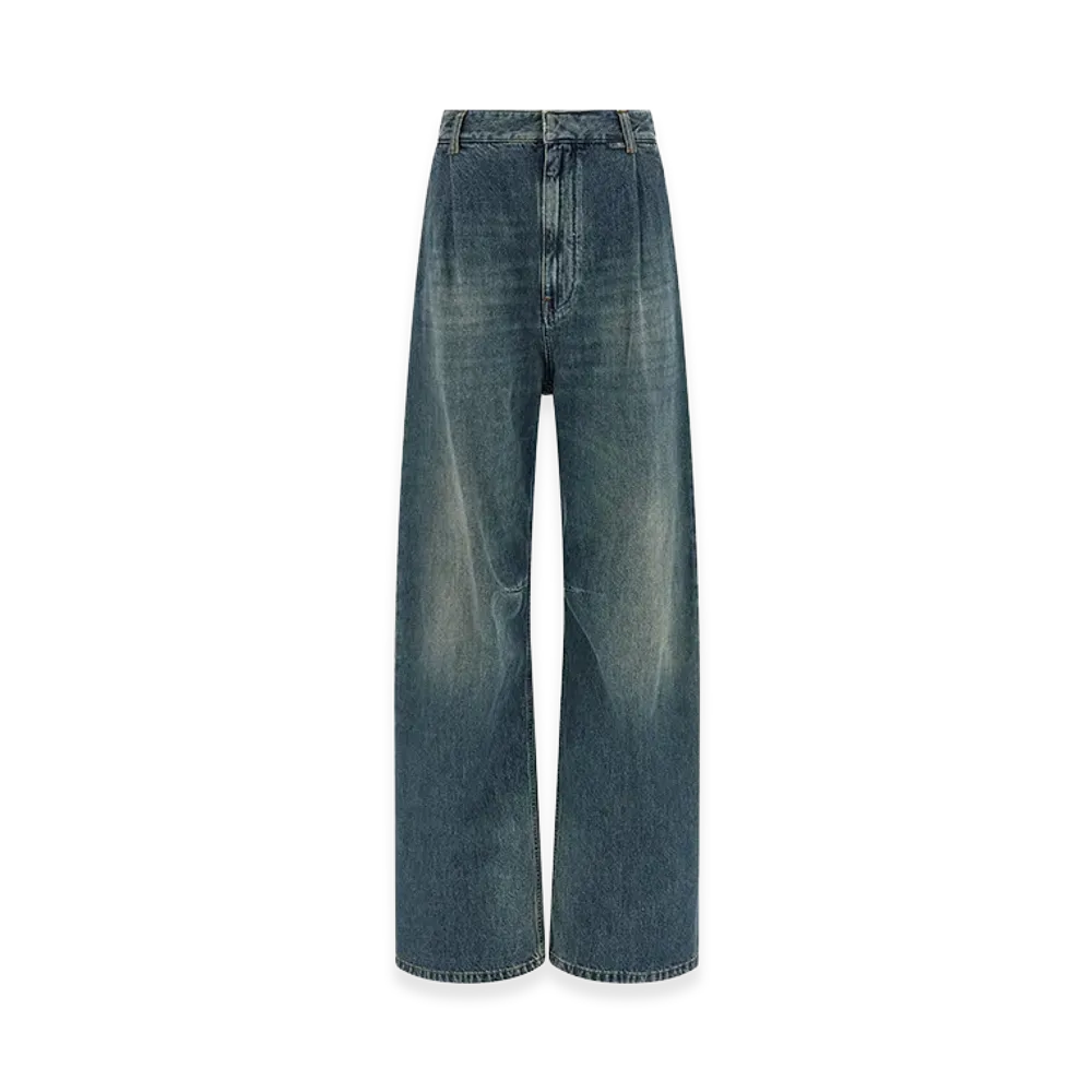 MM6 Maison Margiela Women's Wide Leg Jeans "Blue"