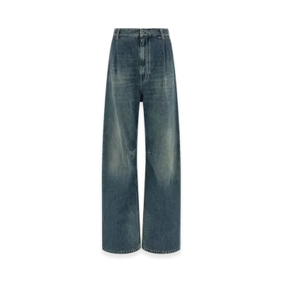 MM6 Maison Margiela Women's Wide Leg Jeans "Blue"