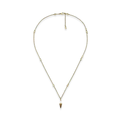 GUCCI Double G Ice Cream Necklace