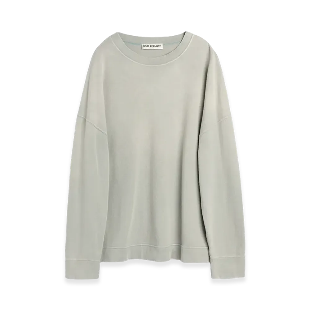 OUR LEGACY Slack Sweatshirt "Sunfaded Ash Rogue Loopback"