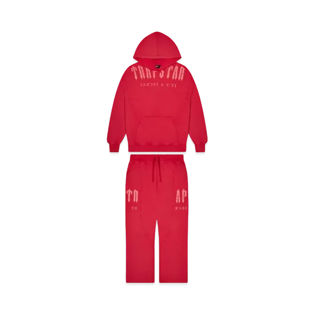 TRAPSTAR PRE ORDER Deconstructed Decoded Tracksuit "Red"
