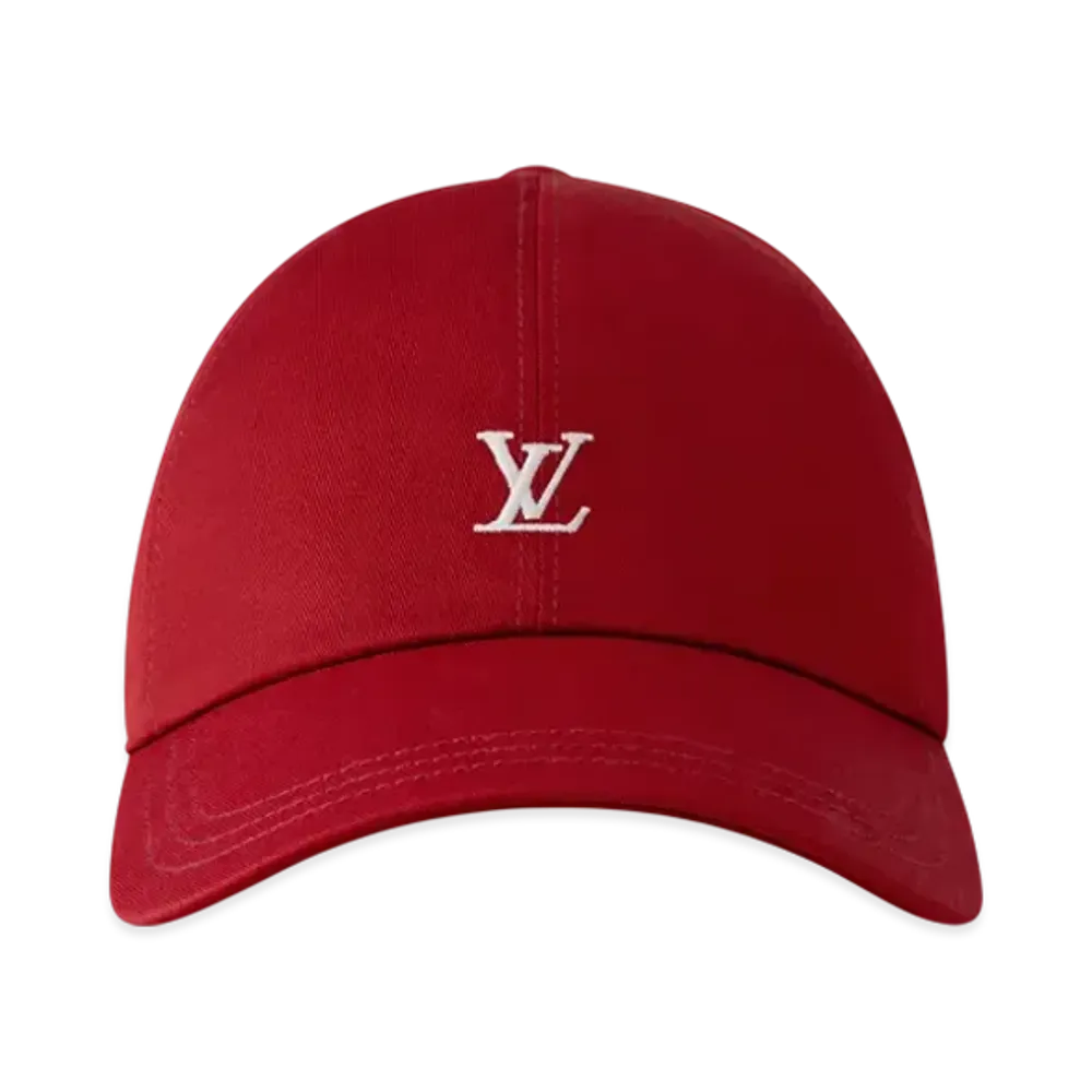 Louis Vuitton LV League Cap LV Initial Louis Vuitton Signature "Rouge"