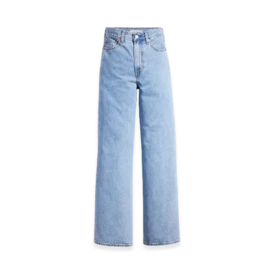 Levi's Ribcage Wide Leg Jeans "Medium Wash"