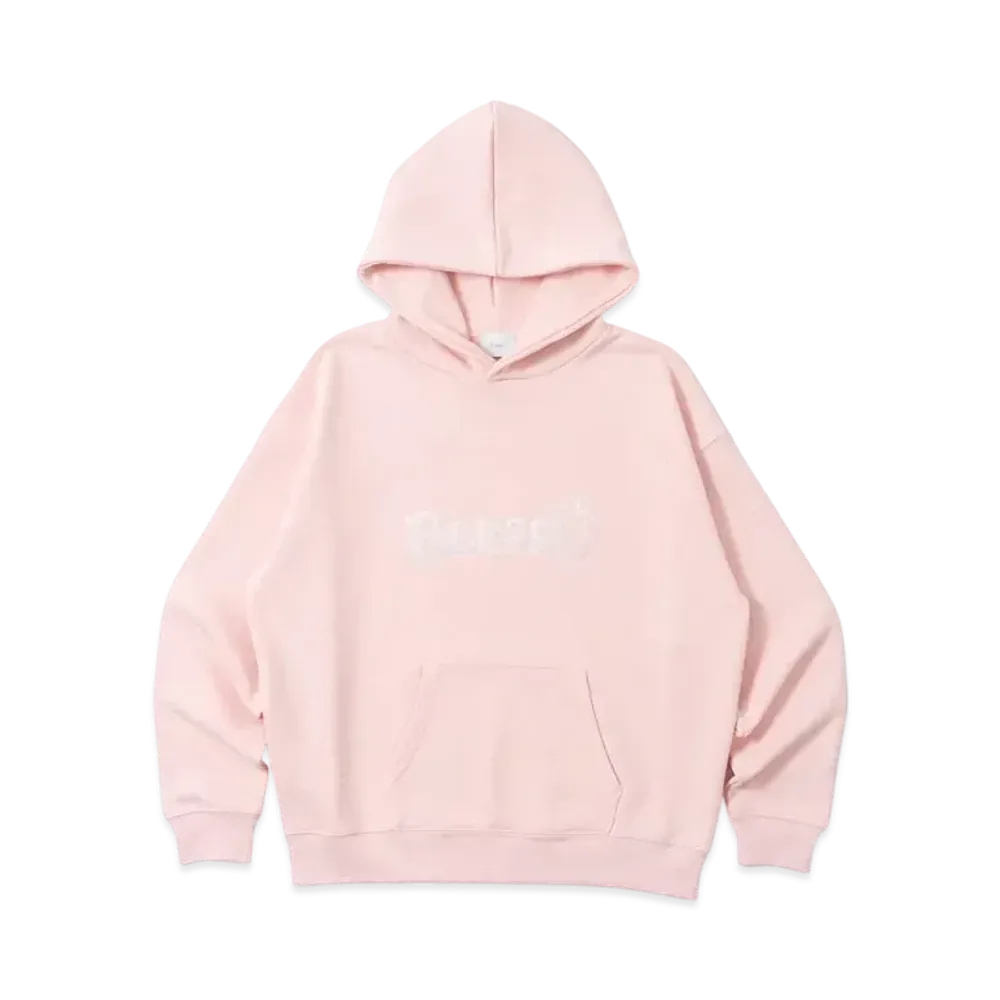 BLESS U BU OG Logo Hoodie "Pink/White"