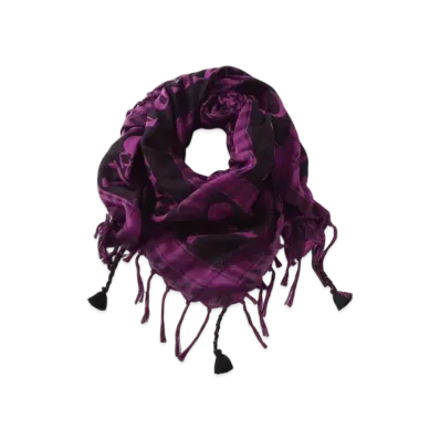 mastermind WORLD Fringe Stole "Purple"